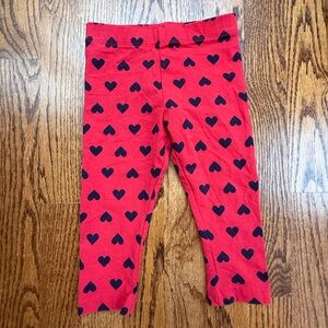 Primary Heart Leggings 12-18 Months